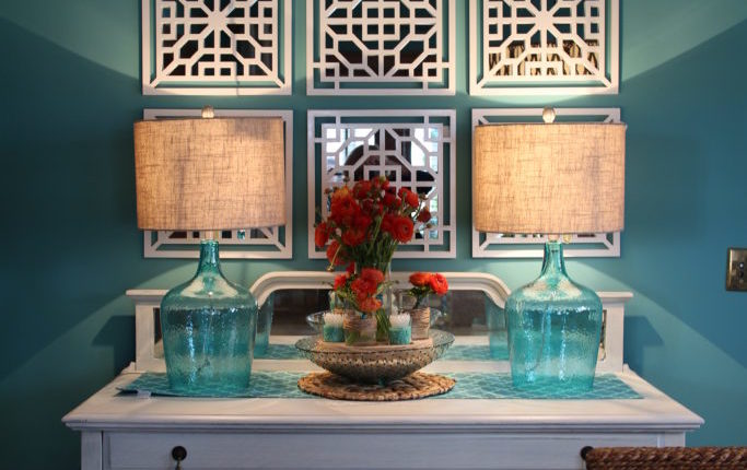Dining room in Bachman'sSpring Ideas House 2014