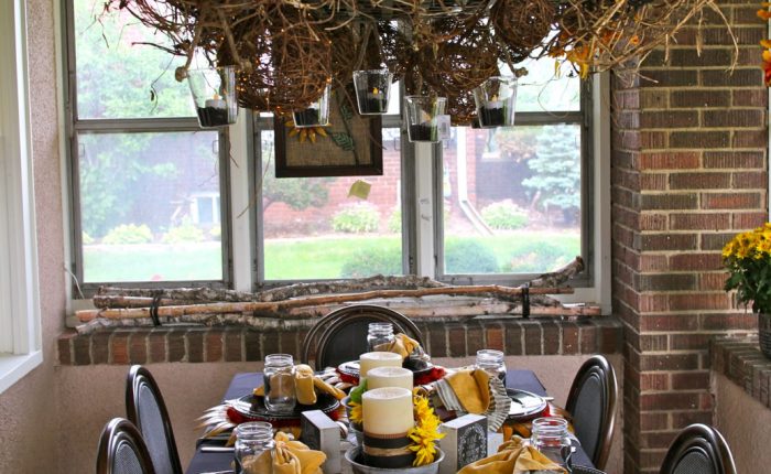 Bachman's porch in Fall Ideas House 2014