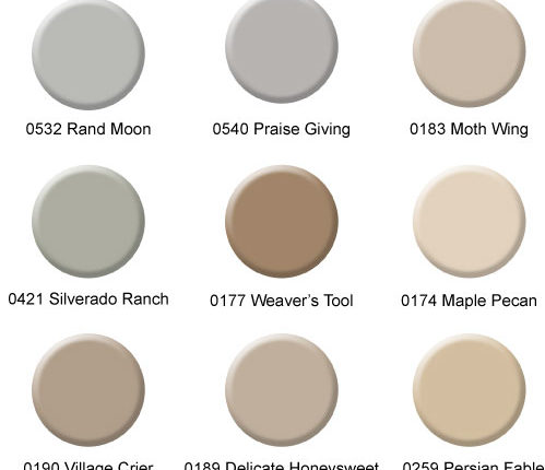 paint swatches