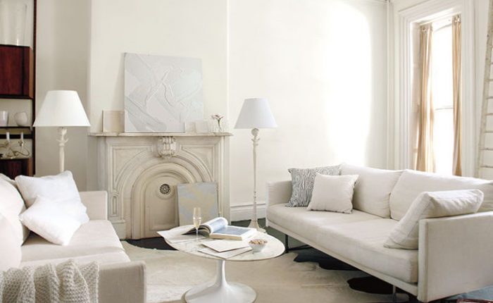 Color Trends white room Simply White