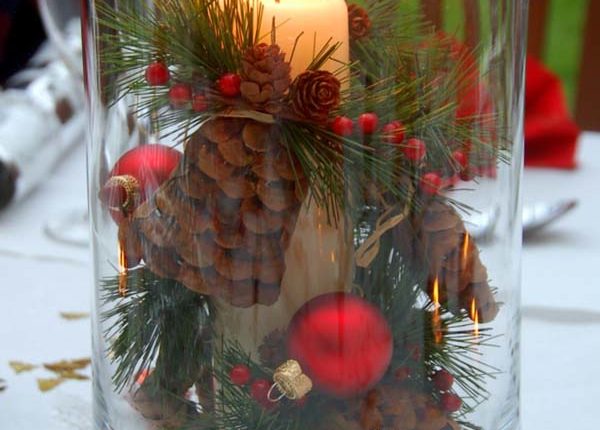 christmas inspiration center pieces