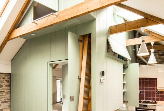 storage in a home decor