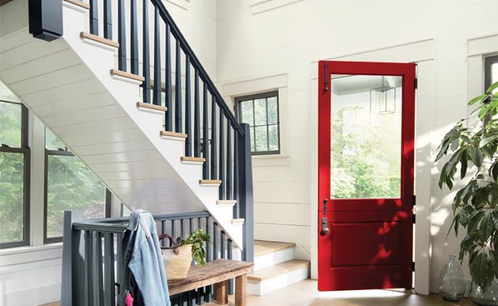 door color of the year benjamin moore caliente