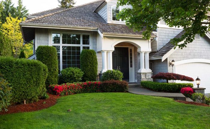 Exterior of a home