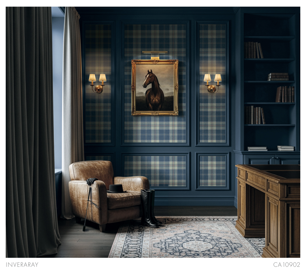 Inveraray-plaid-wallpaper