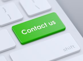 Green Contact Us Button