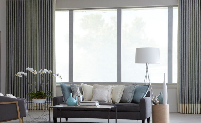drapery hardware and side panels