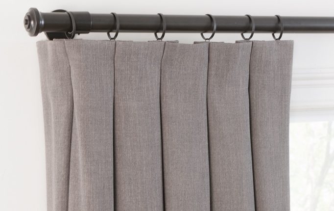 drapery hardware and side panels